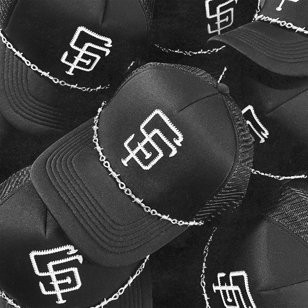 TRESPASS trucker hat