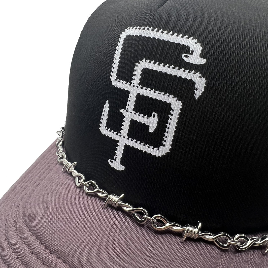 TRESPASS trucker hat