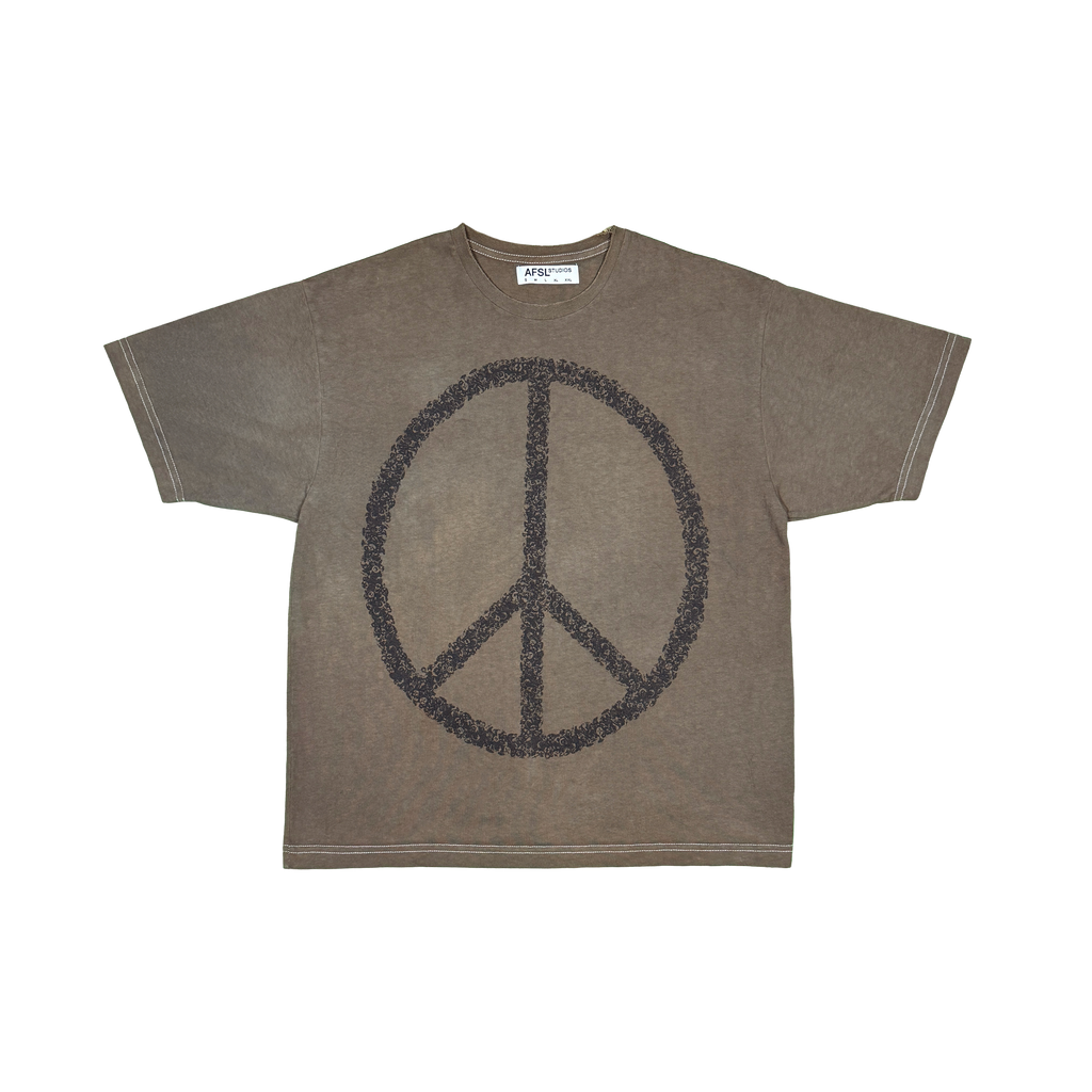 991 tee / brown