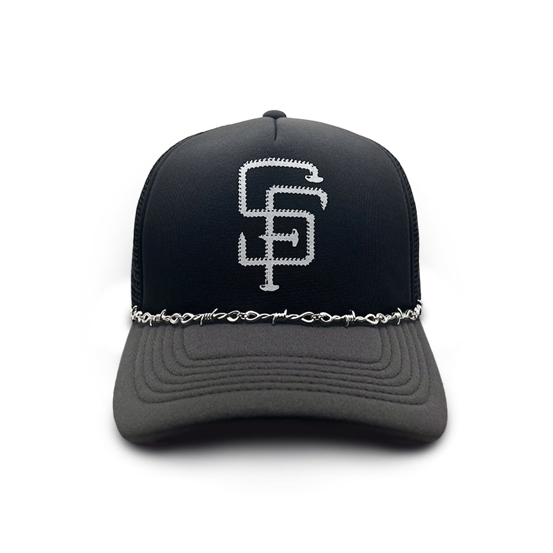 TRESPASS trucker hat