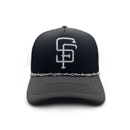 TRESPASS trucker hat