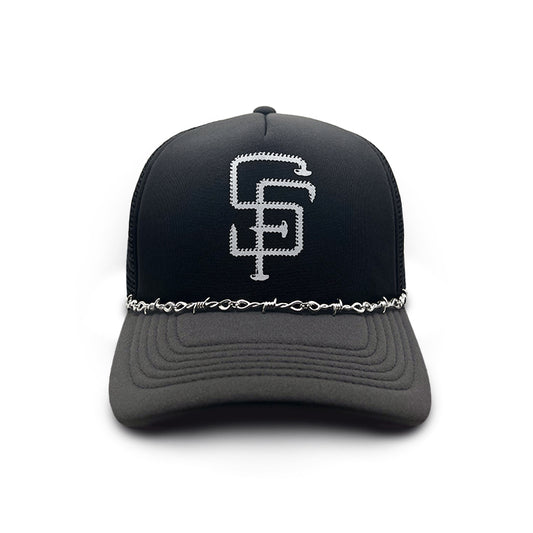 TRESPASS trucker hat