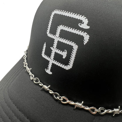 TRESPASS trucker hat