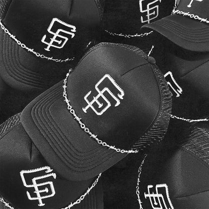 TRESPASS trucker hat